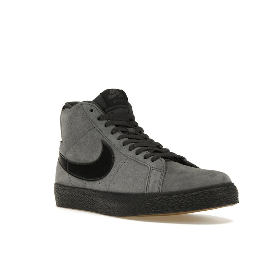 NIKE BLAZER MID BLACK - immagine 4